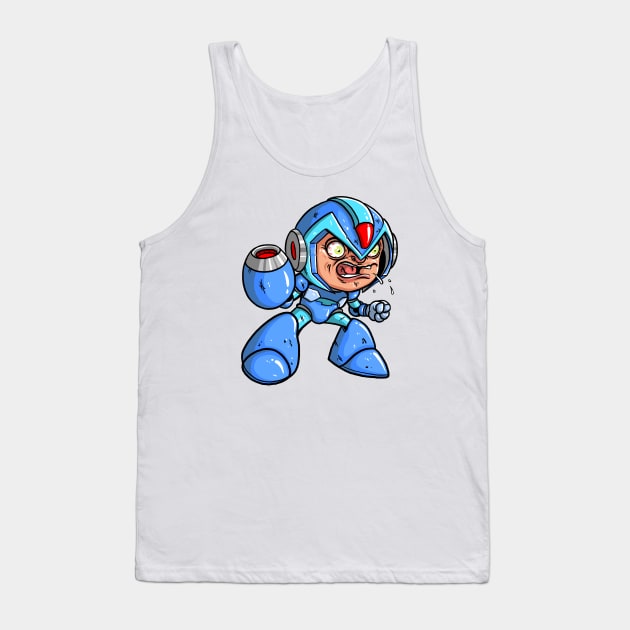 Mega Man Tank Top by itsbillmain